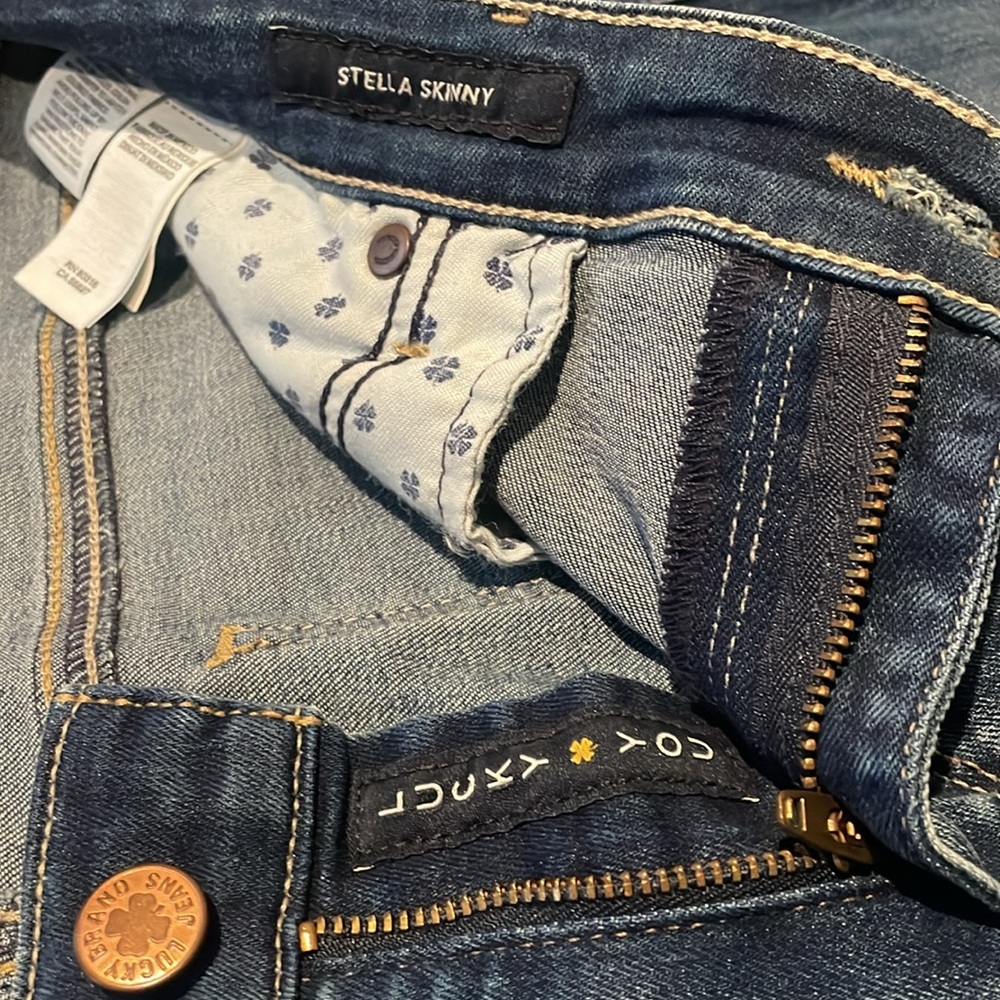 Lucky Brand Stella Skinny Jeans. Size 12/31 Ankle. - Picture 8 of 15